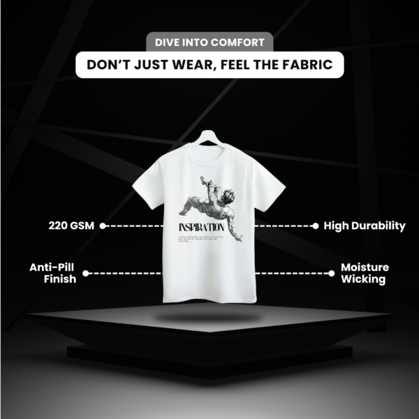 Inspiration Unisex White T-Shirt