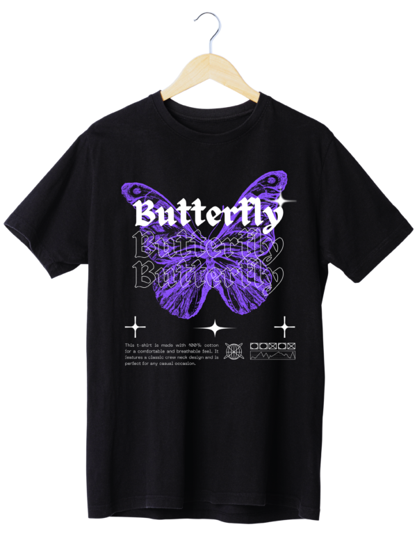 Lyrical Wings Butterfly Men's T-Shirt