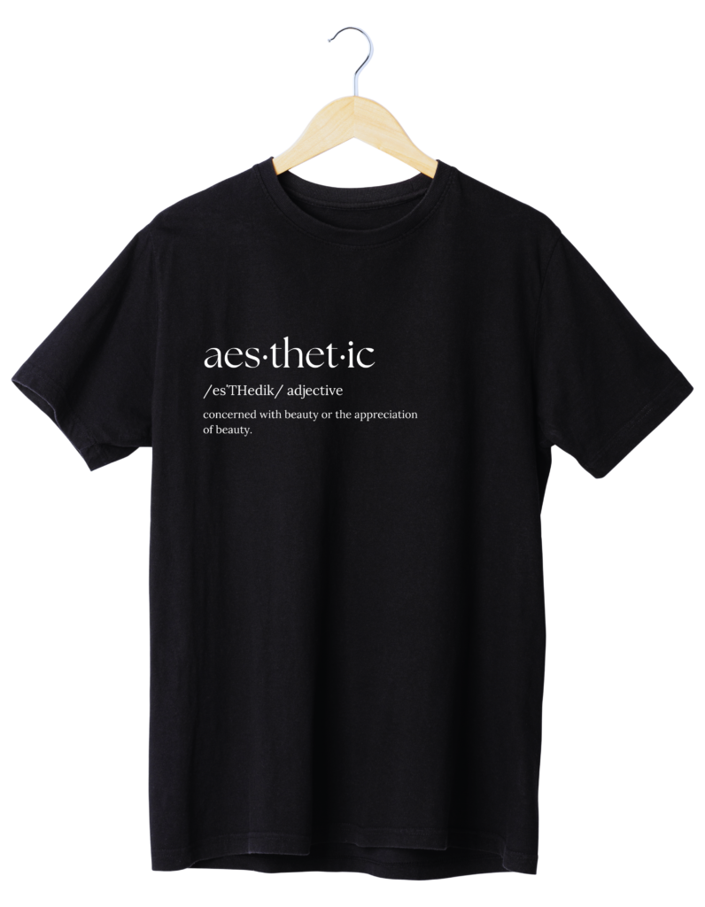 The Essence of Beauty Aesthetic Men’s T-Shirt