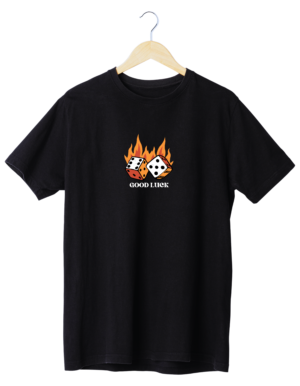 Fiery Fortune Good Luck Men's T-Shirt