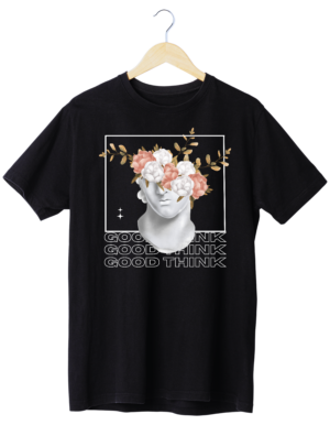 Floral Intellect Good Think Unisex T-Shirt
