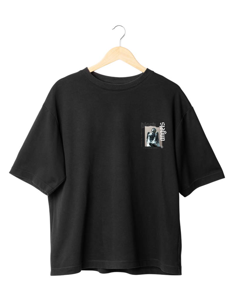 Urban Mythos Black Angels Unisex T-Shirt (Oversized)