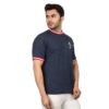 Men's Crew Neck T-shirt (Navy Blue)