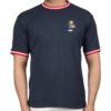 Men's Crew Neck T-shirt (Navy Blue)