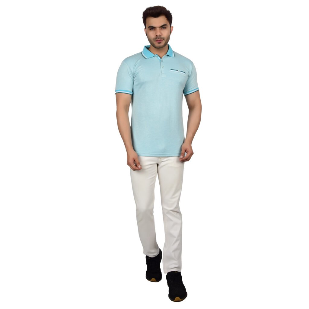 Men’s Polo T-shirt (Blue)