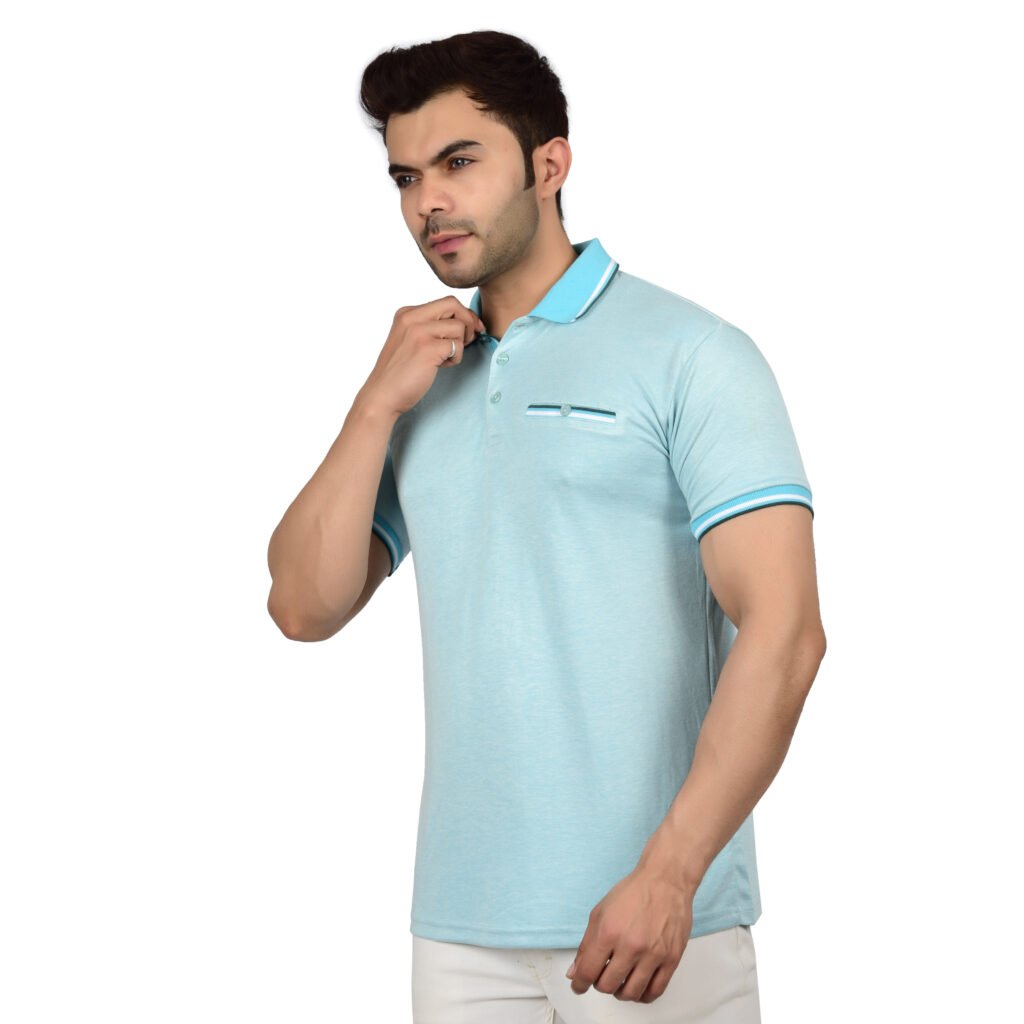 Men’s Polo T-shirt (Blue)