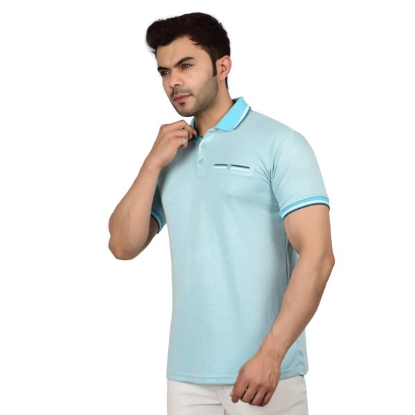 Men's Polo T-shirt (Blue)