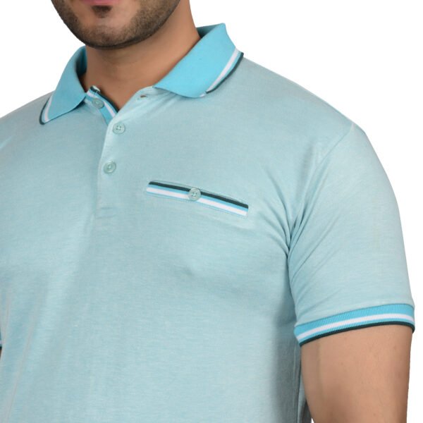 Men's Polo T-shirt (Blue)