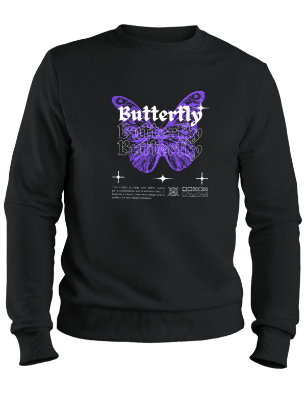 Butterfly Metamorph Crew Sweatshirt