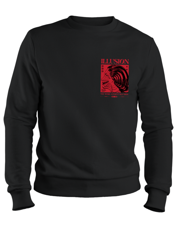 Mind’s Mirage Illusion Sweatshirt