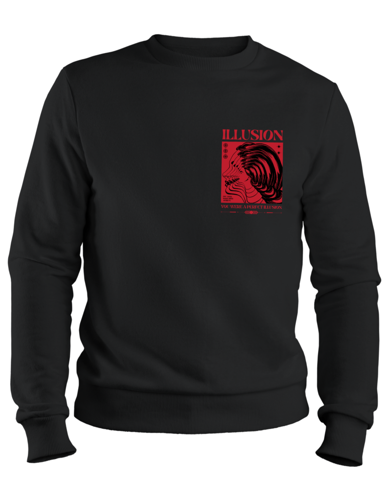 Mind’s Mirage Illusion Sweatshirt