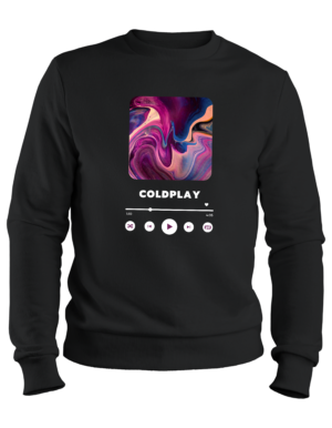 Melodic Waves Coldplay Sweatshirt