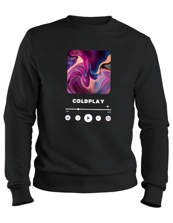 Melodic Waves Coldplay Sweatshirt