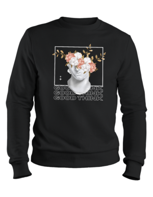 Floral Intellect Good Think Sweatshirt