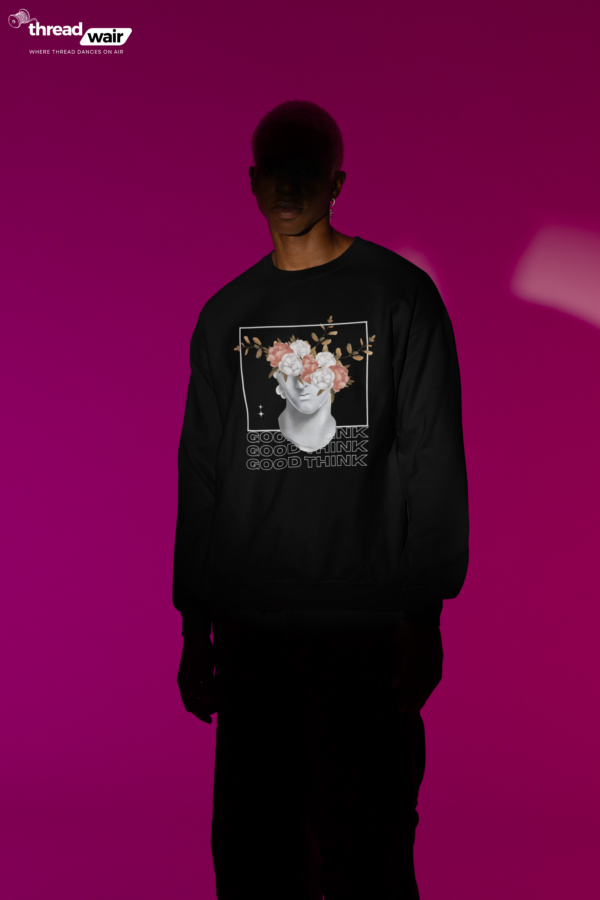 Floral Intellect Good Think Sweatshirt
