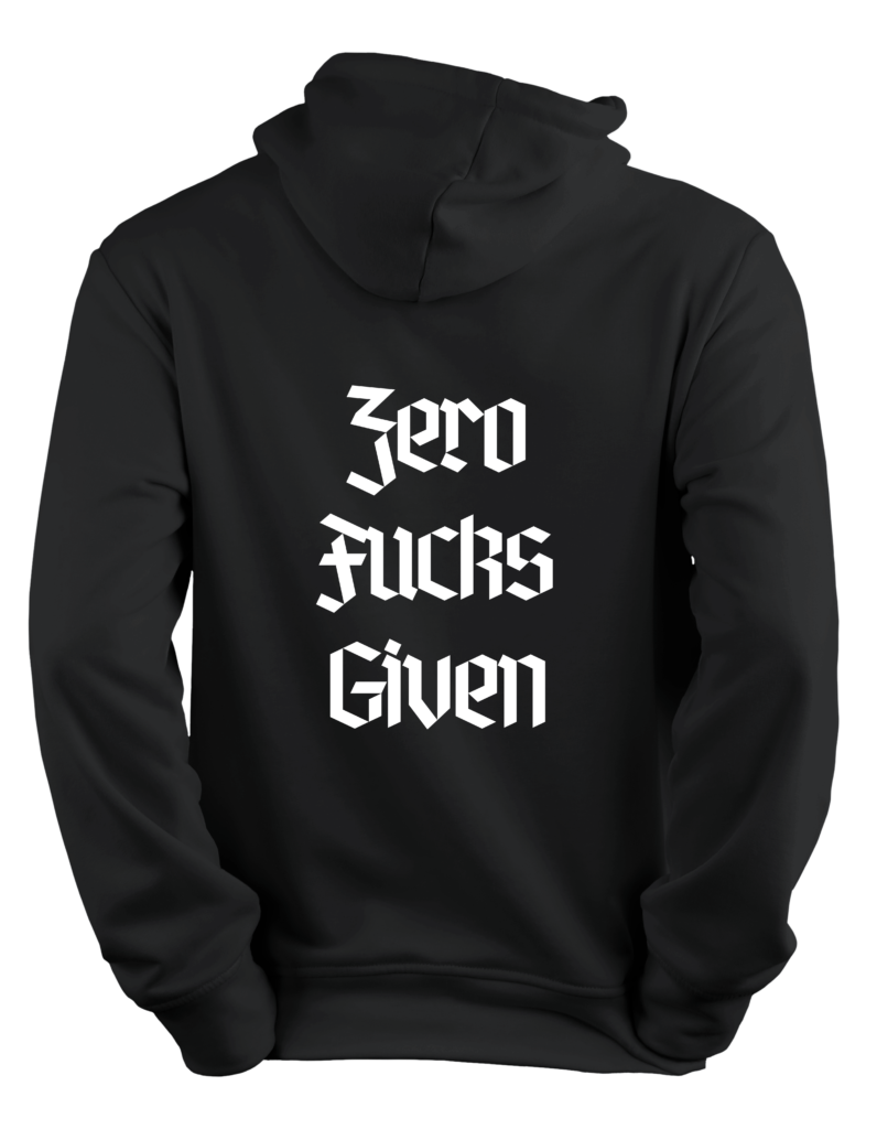 Zero F*cks Given Hoodie (Regular Fit)
