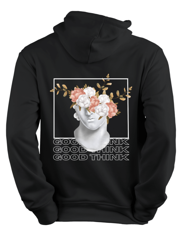 Floral Intellect Good Think Hoodie - Regular Fit Size- M, L, XL