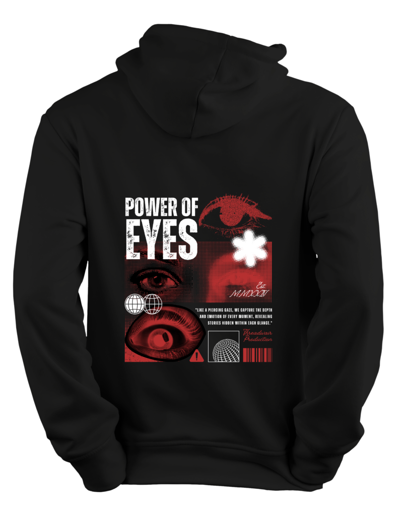 Piercing Vision Hoodie Size – S and M