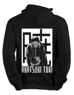 Akatsuki Tobi Shadow Hoodie (Naruto) Size- M & L