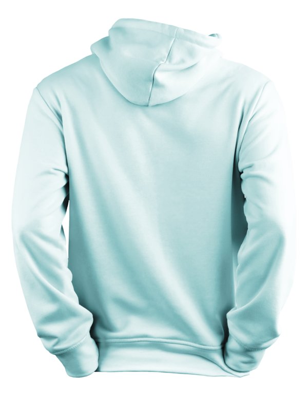Skyline Solid Aqua Hoodie