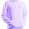 Moonlit Lavender Solid Hoodie