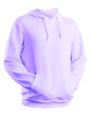 Moonlit Lavender Solid Hoodie
