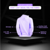 Moonlit Lavender Solid Hoodie