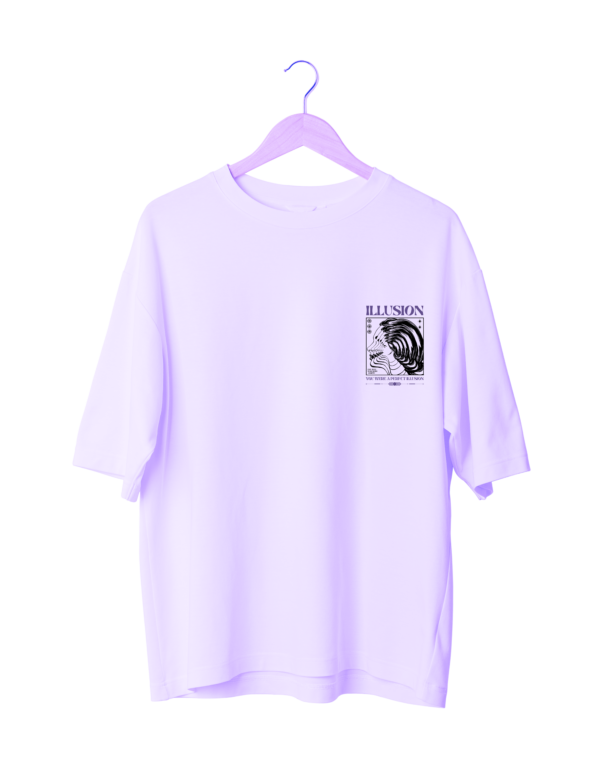 Mind's Mirage Illusion Unisex T-Shirt (Oversized)