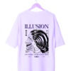 Mind's Mirage Illusion Unisex T-Shirt (Oversized)
