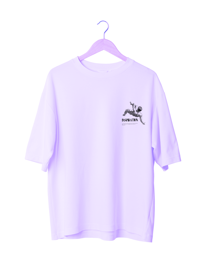 Inspiration Unisex White T-Shirt (Oversized)