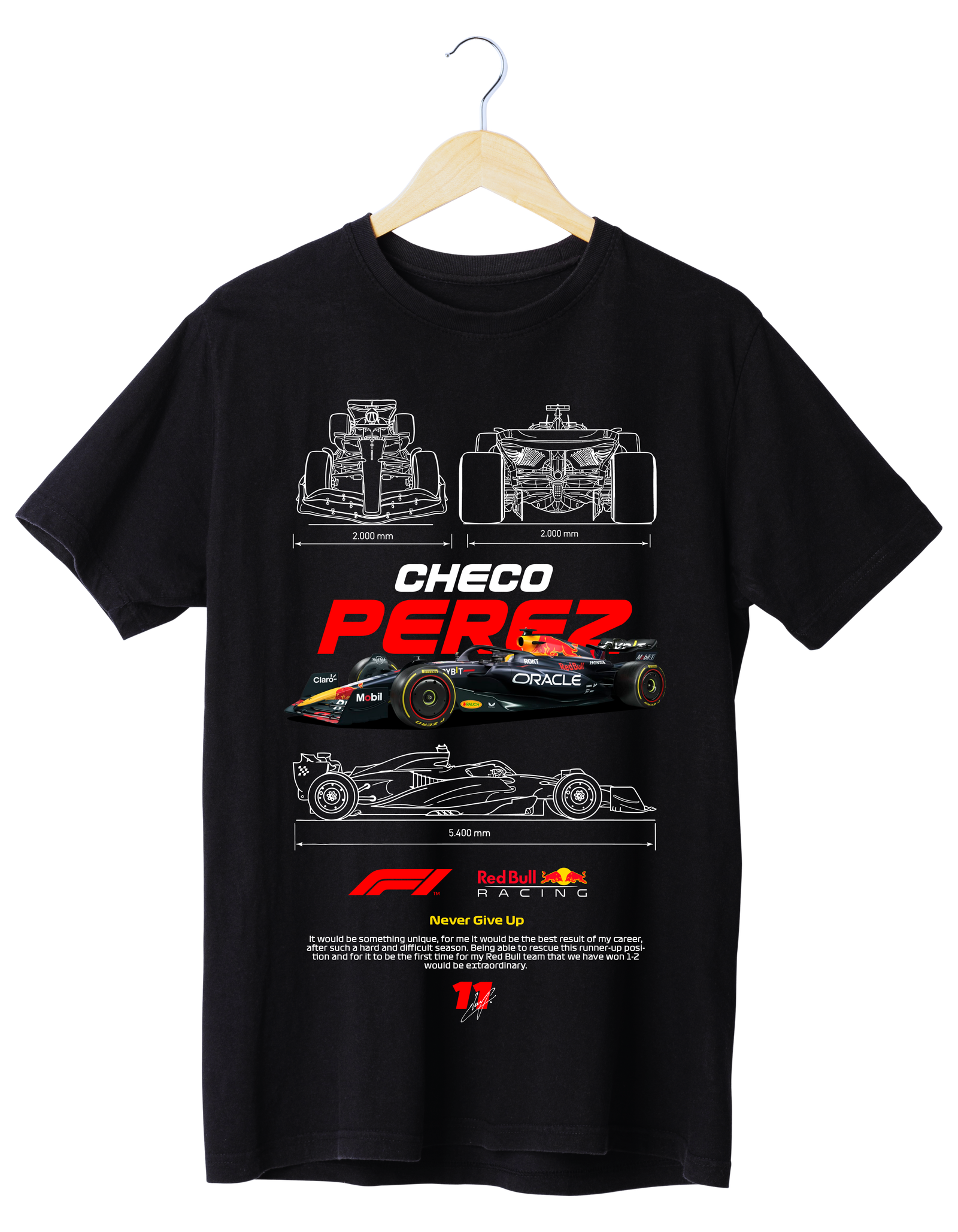 Checo Perez Red Bull Formula 1 T-Shirt