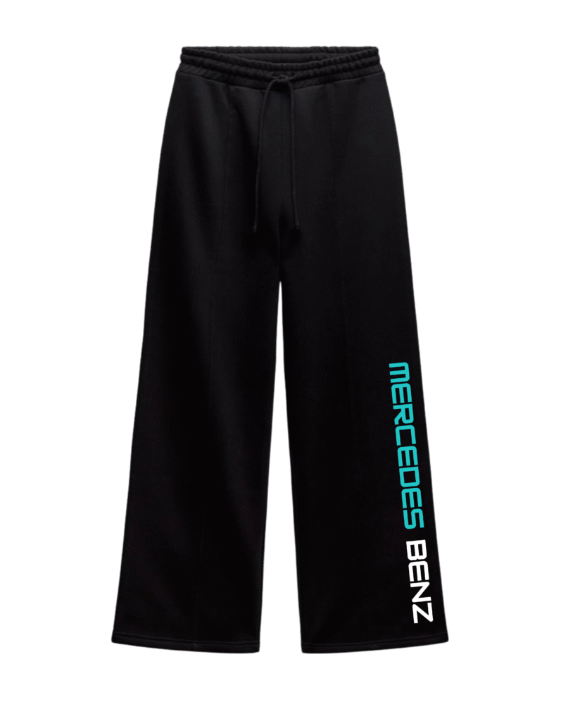 Mercedes AMG F1 Co-ord Set  – Oversized Hoodie & Baggy Joggers (Black)