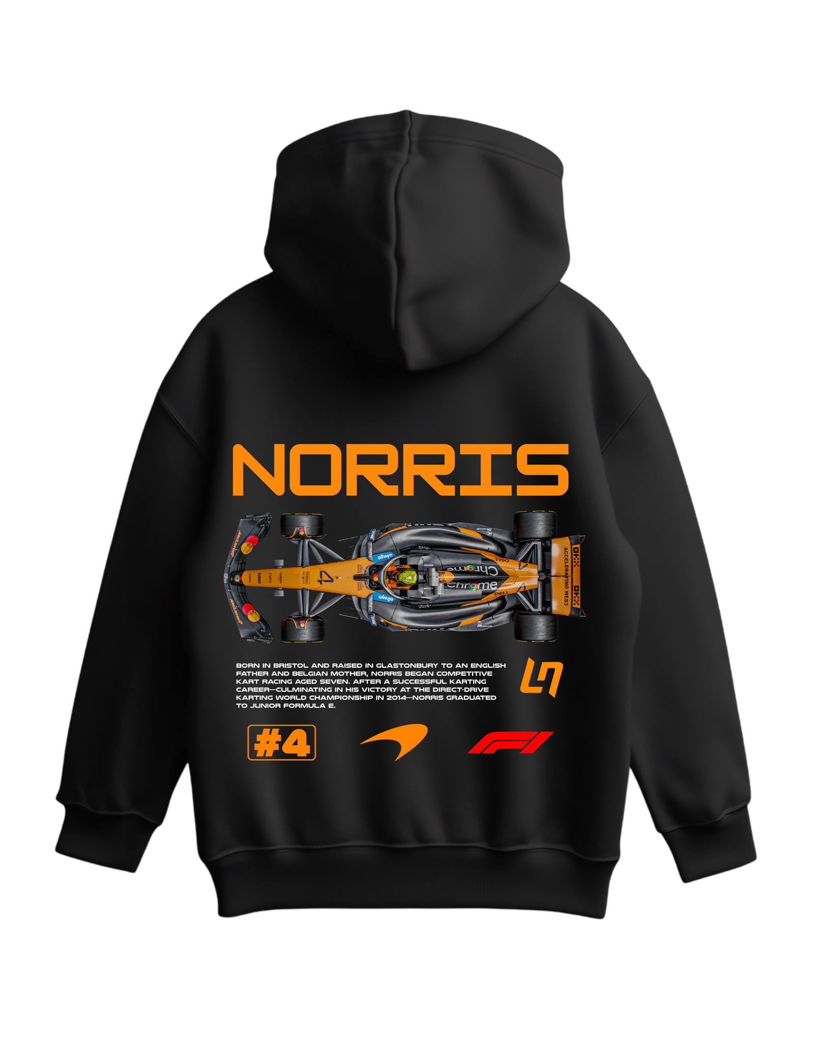 Lando Norris F1 Oversized Hoodie