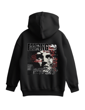 Silent Chaos Hoodie - Oversized Fit