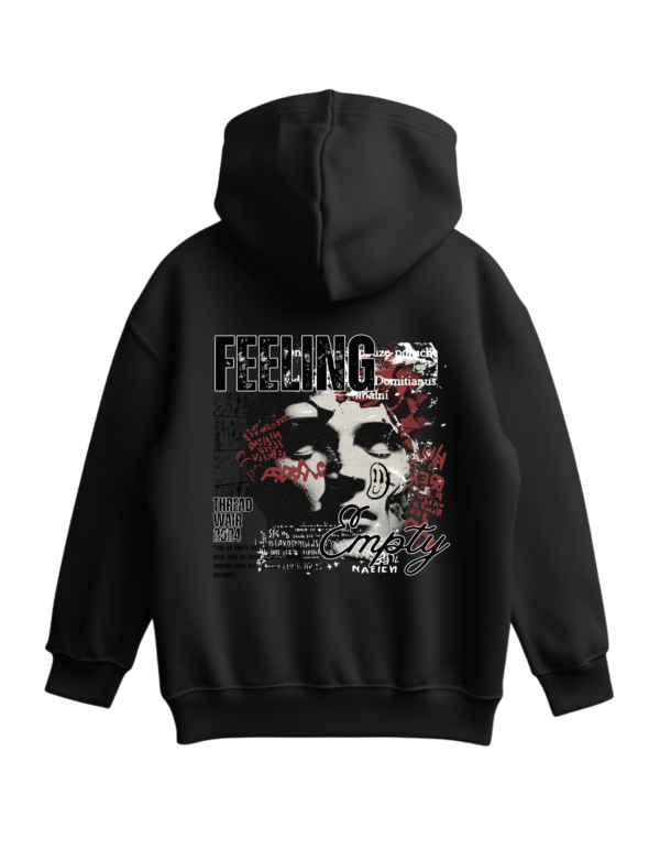 Silent Chaos Hoodie - Oversized Fit