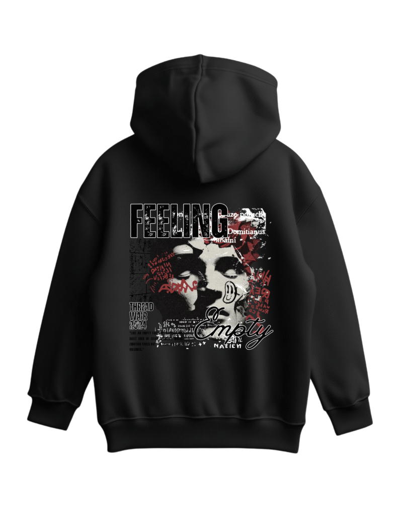 Silent Chaos Hoodie – Oversized Fit