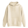 Plain Beige Hoodie  - Oversized Fit