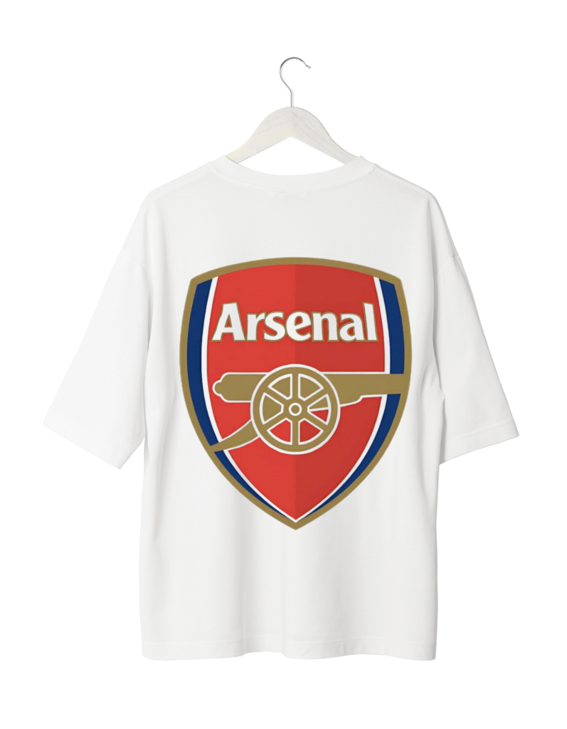 Arsenal Football Club T-Shirt  BLACK | OVERSIZED