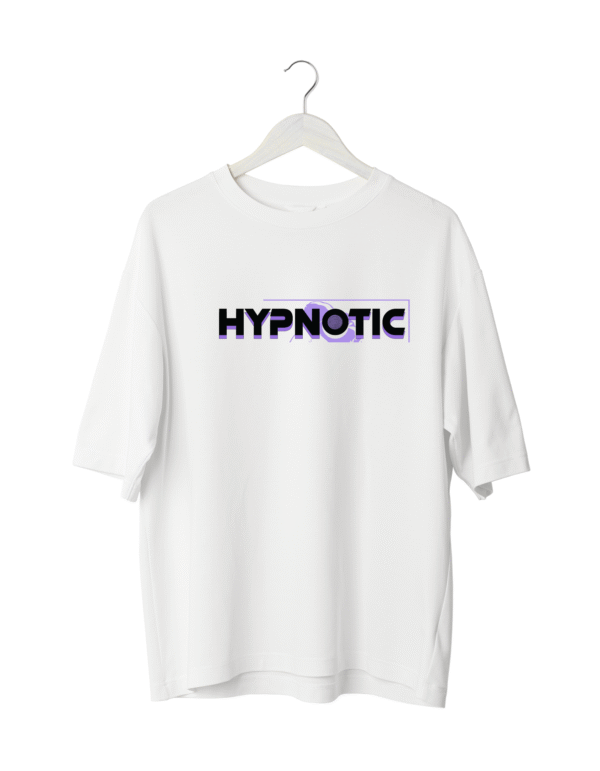 Hypnotic Visuals BLACK  (OVERSIZED)