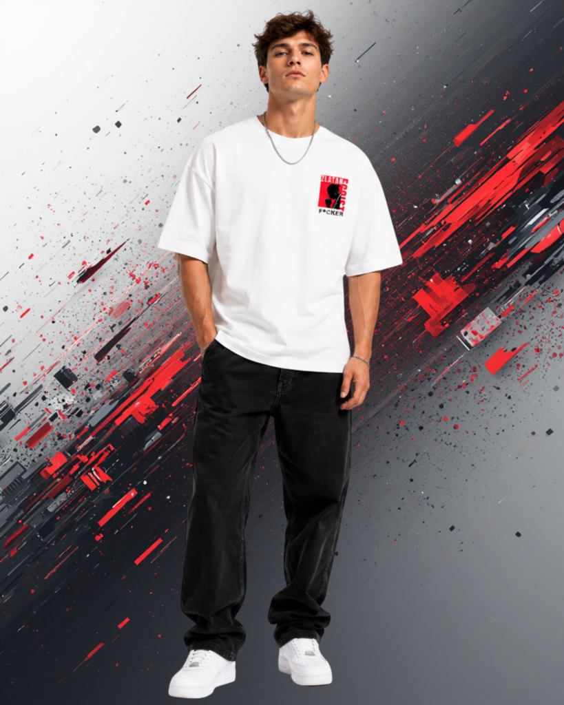 Zlatan Icon Legacy T-Shirt WHITE  (OVERSIZED)