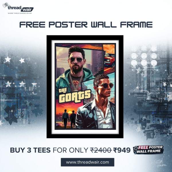 Haaland 9 Icon Edition T-Shirt WHITE  (OVERSIZED)