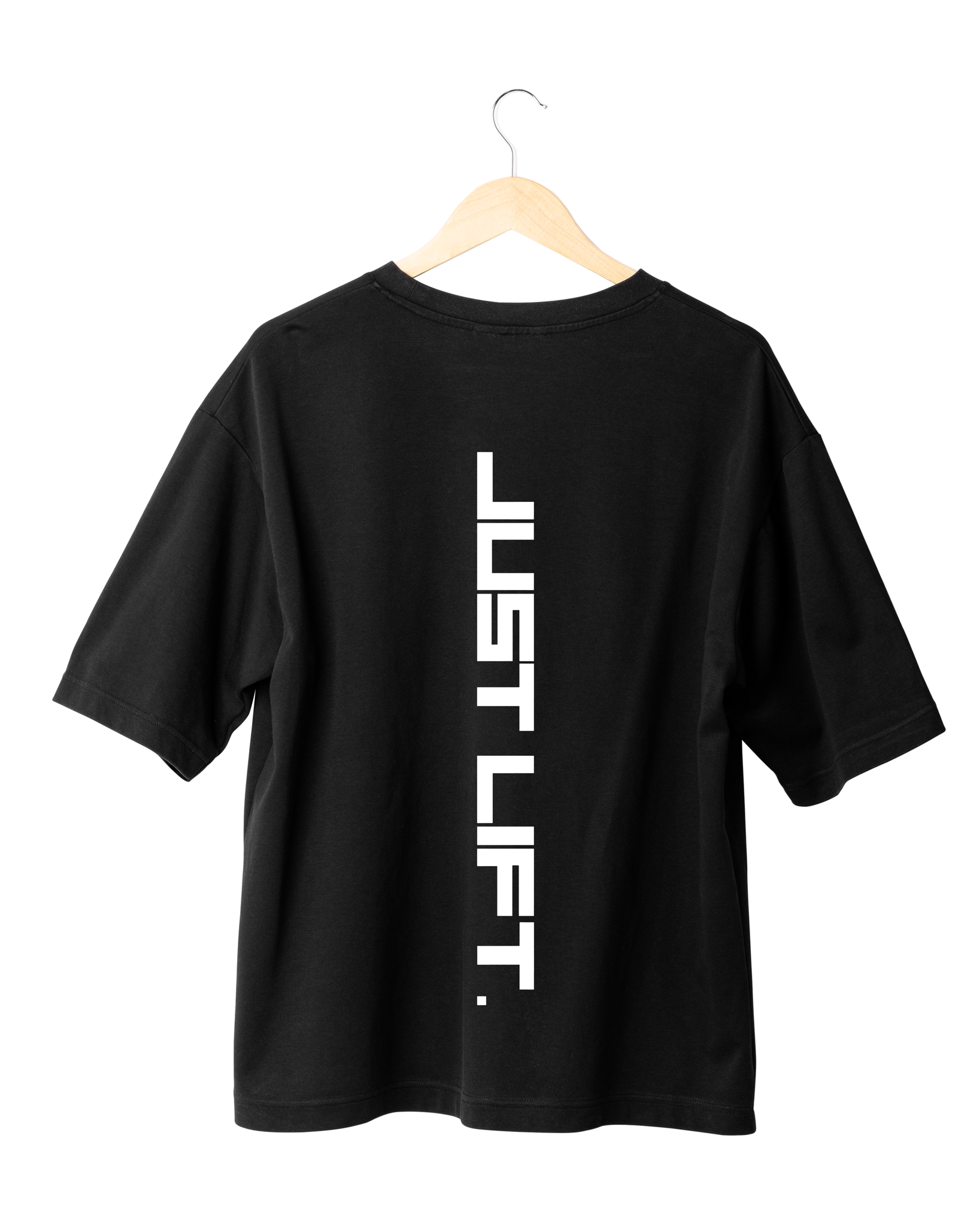 Just Lift T-Shirt Black (Oversized)