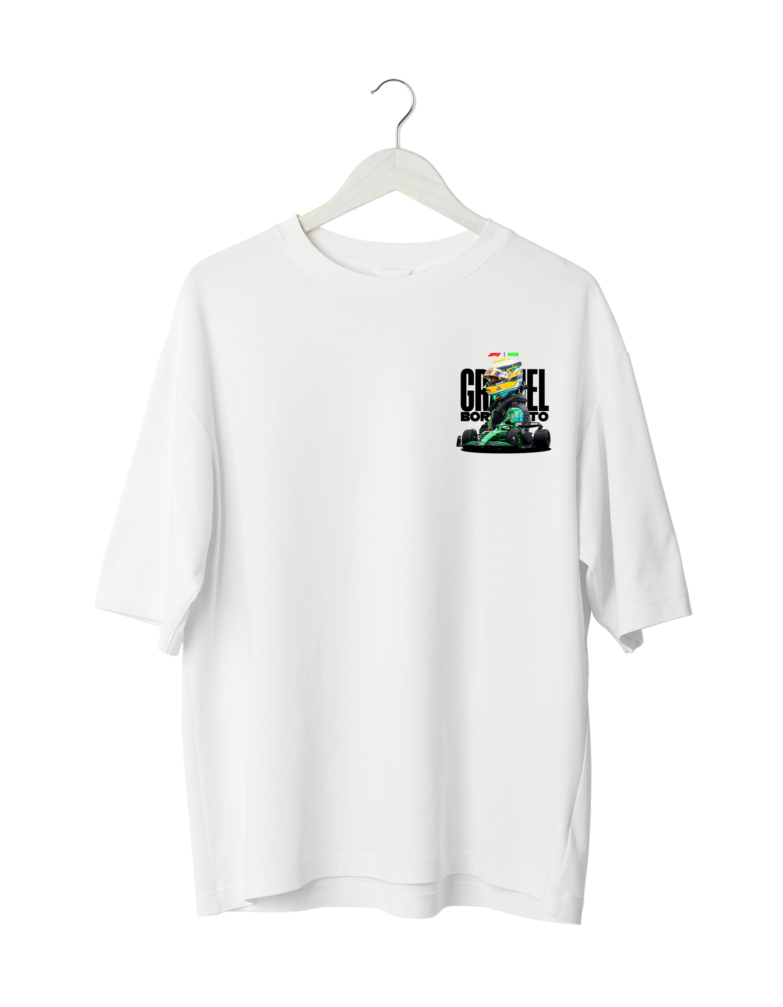 Gabriel Bortoleto F1 Kick Portrait (Oversized)