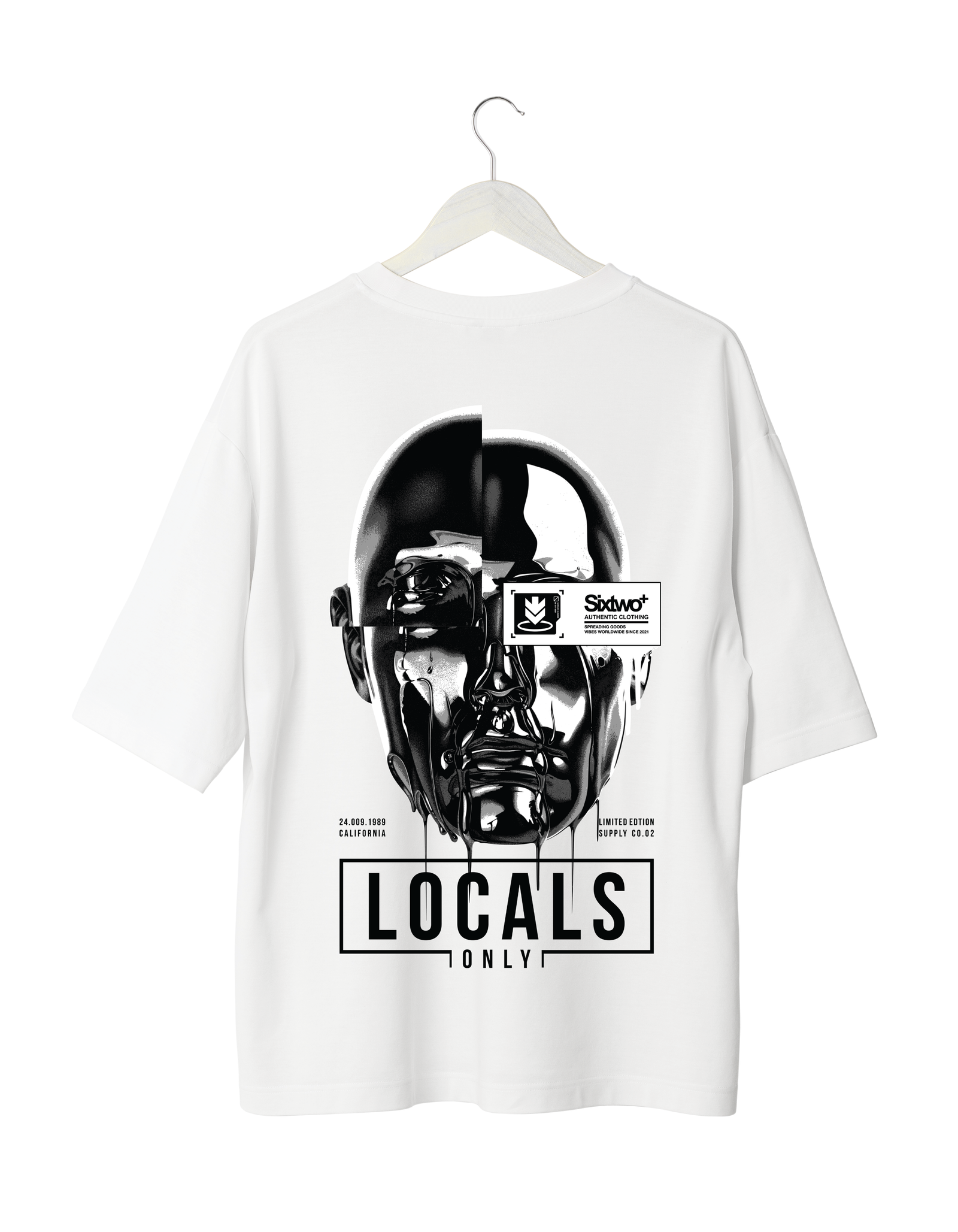 Local T-Shirt Black T-Shirt(Oversized)