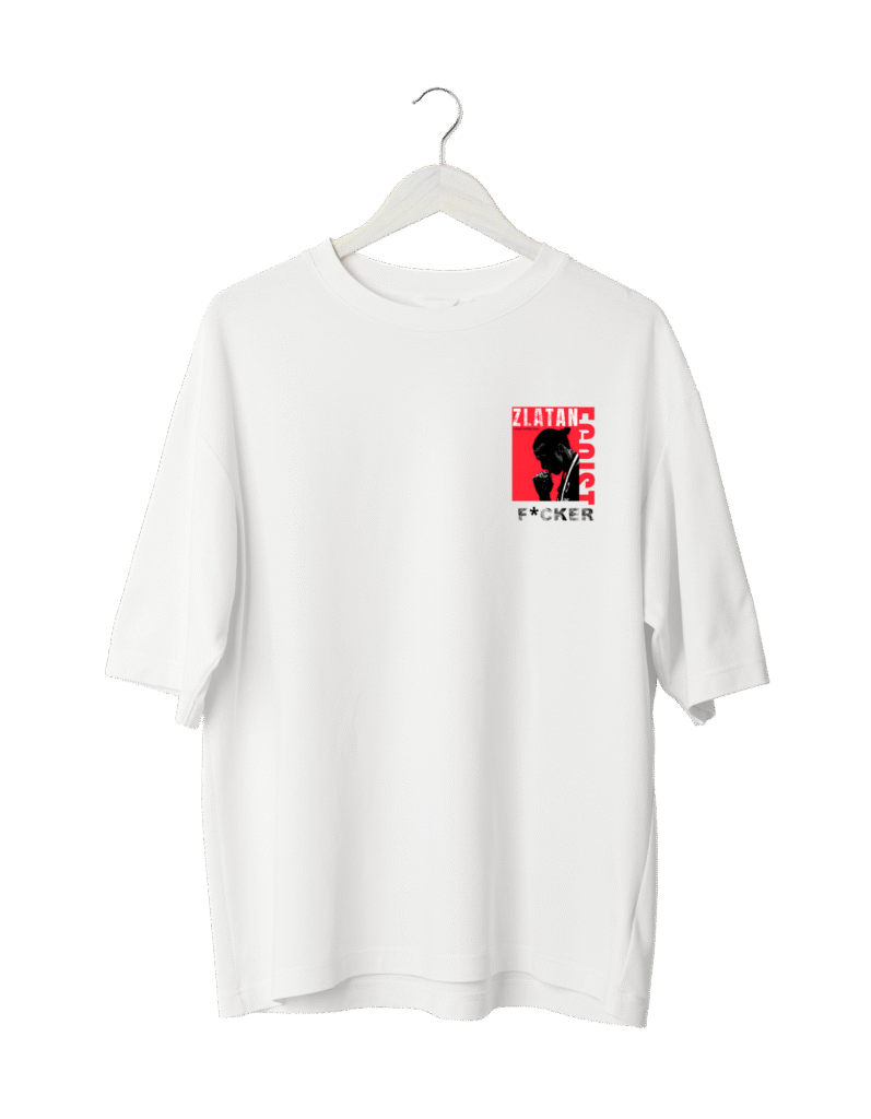 Zlatan Icon Legacy T-Shirt WHITE  (OVERSIZED)