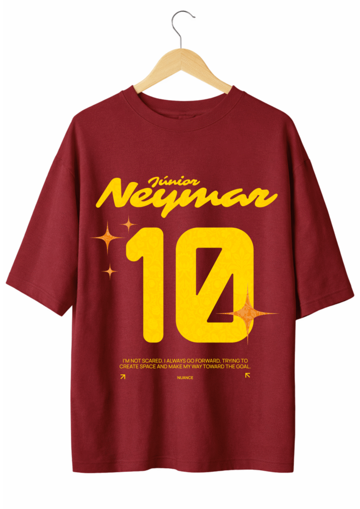 Neymar Jr Flair Edition T-Shirt    (OVERSIZED)