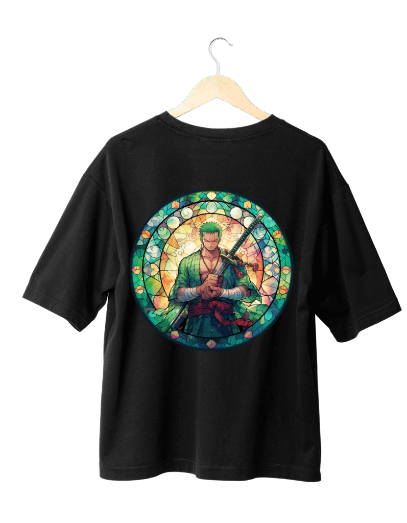 Zoro-inspired Anime Graphic T-Shirt (OVERSIZED)