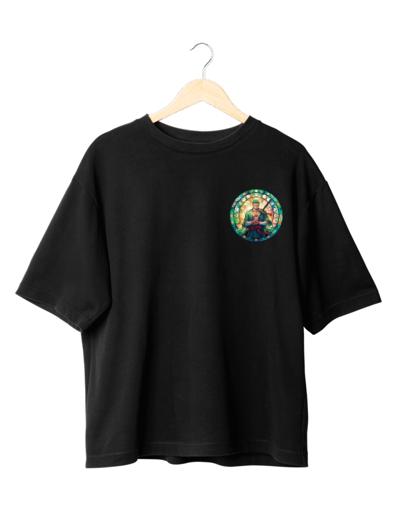 Zoro-inspired Anime Graphic T-Shirt (OVERSIZED)