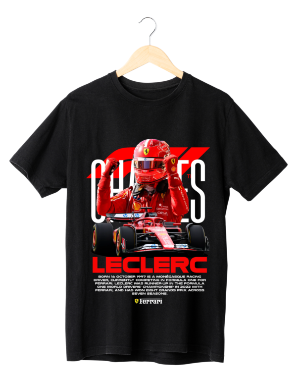 Ferrari Charles Leclerc graphic T-shirt