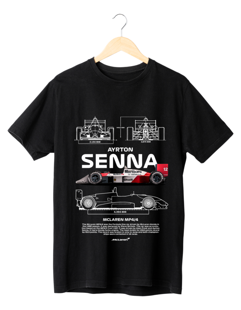 Ayrton Senna Formula 1 T-Shirt